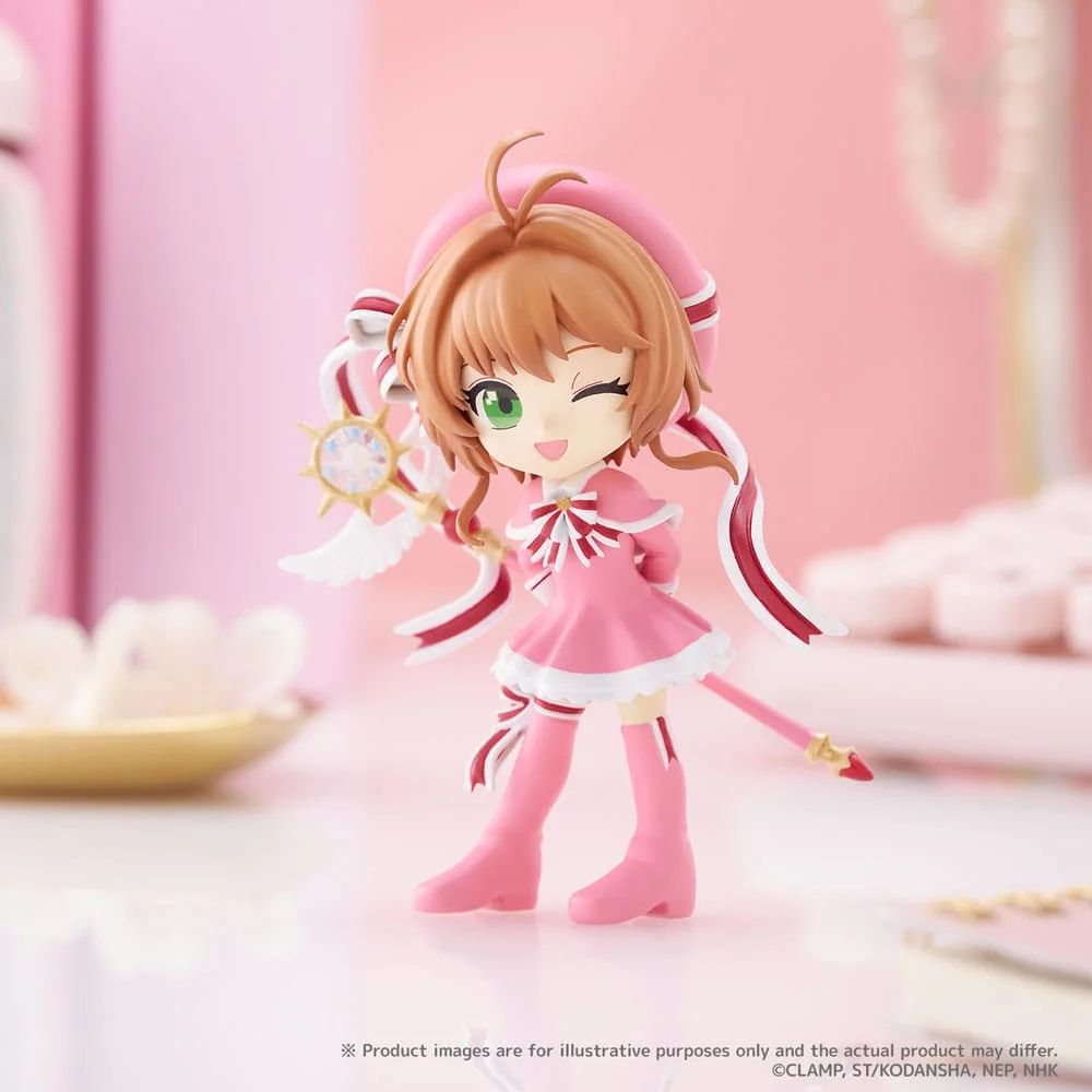 Cardcaptor Sakura: Clear Card PalVerse PVC Figures Vol.1 9 cm Blind Box - 1 Unidade Aleatória